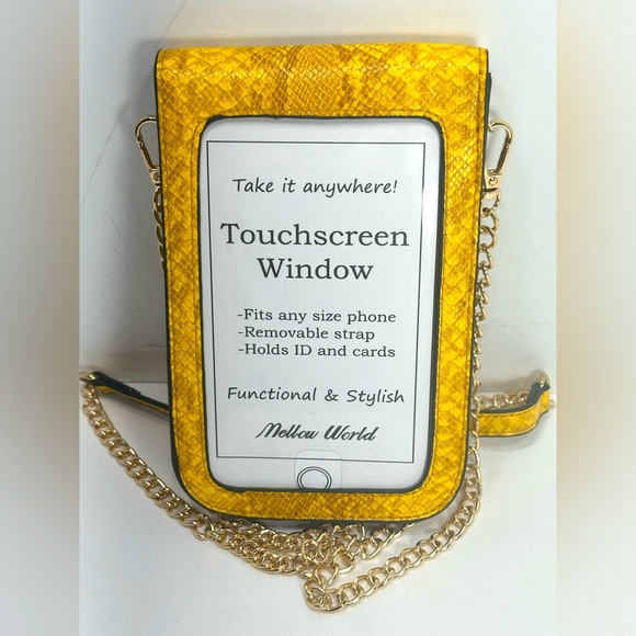 NEW - Mellow World Crossbody Essentials Purse and Touch Screen Phone Tote Combo - Picture 2 of 7